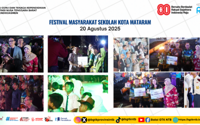 Plt. Kasubbag Umum BGTK NTB Hadiri Malam Penutupan Apresiasi Guru dan Tenaga Kependidikan dalam Festival Masyarakat Sekolah 2025