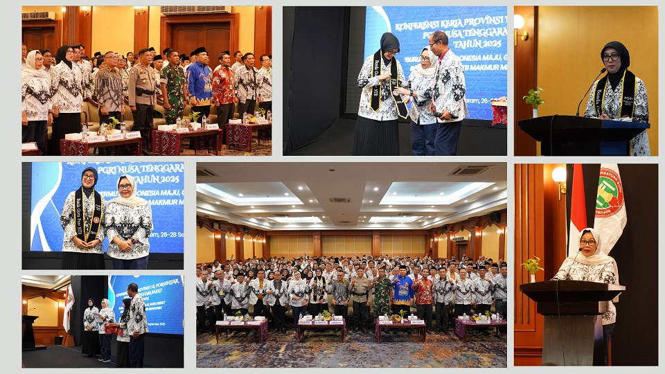 Kepala Balai GTK NTB Hadiri Konferensi Kerja I dan Porsenijar PGRI Provinsi NTB