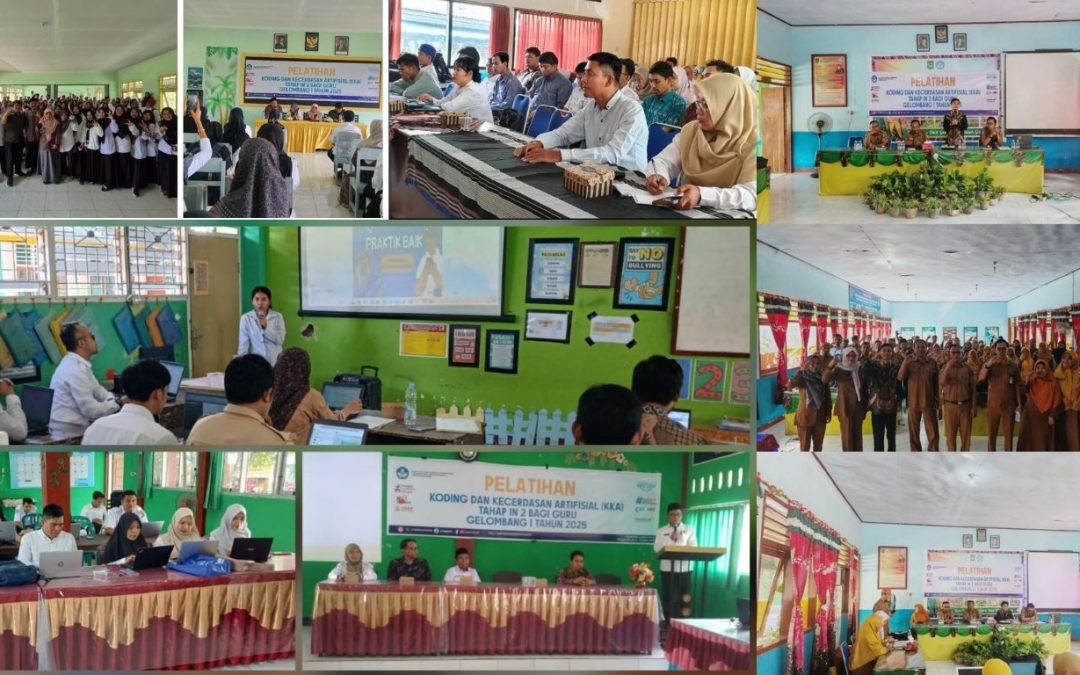 Pelatihan Koding dan Kecerdasan Artifisial Batch 1 di NTB Resmi Ditutup, Guru Antusias Teruskan Semangat Belajar Digital