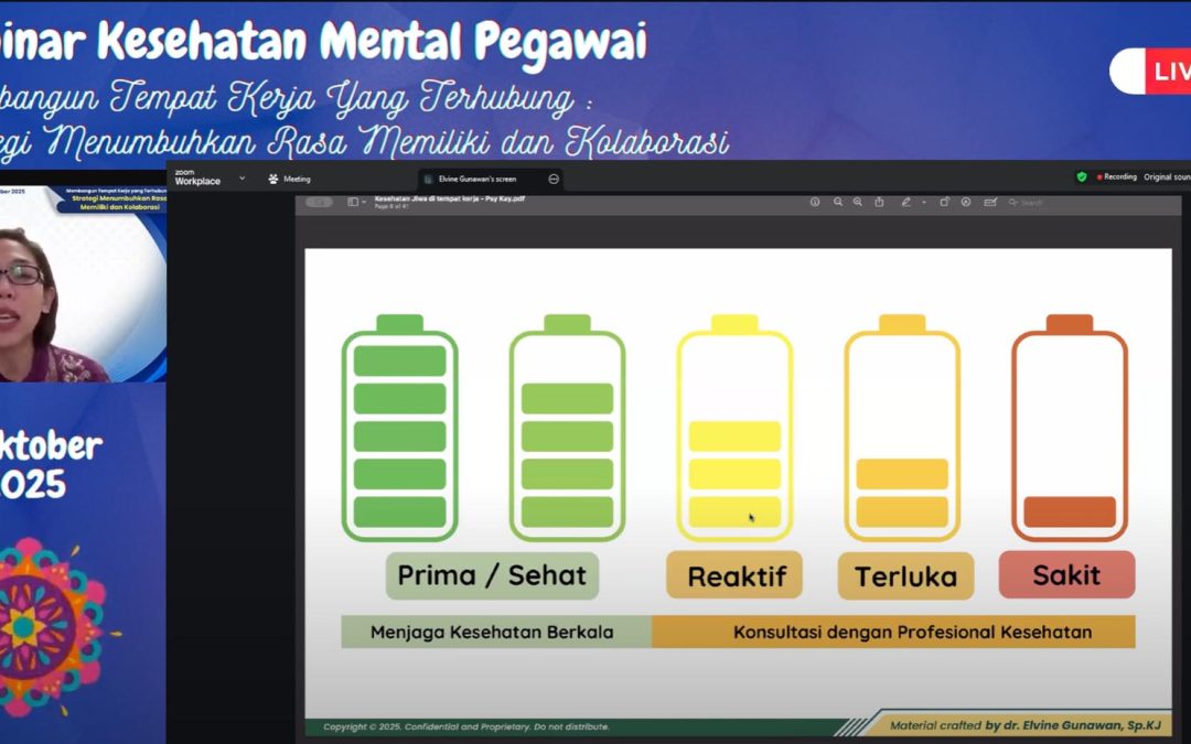 Webinar “Membangun Tempat Kerja yang Terhubung”