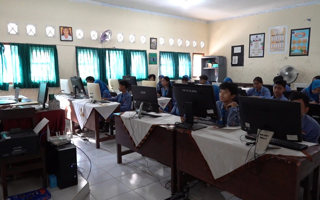 Balai GTK NTB Pantau Pelaksanaan Tes Kemampuan Akademik di Mataram dan Lombok Barat