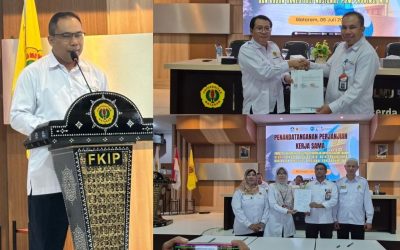 BGTK Provinsi NTB Perkuat Kemitraan Strategis melalui Penandatanganan Kerja Sama dengan FKIP Universitas Mataram